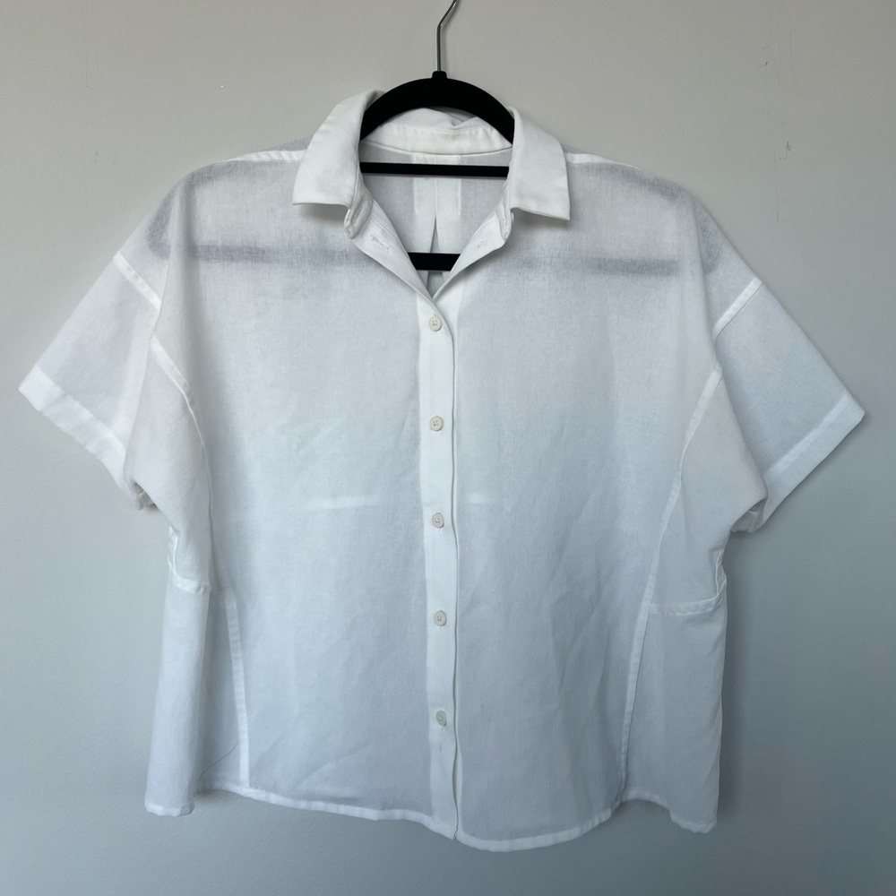 Lululemon Athletica White Blouse